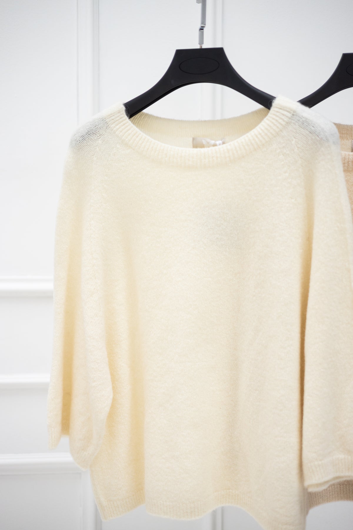 Villa Smilla Pullover Mapple white & beige