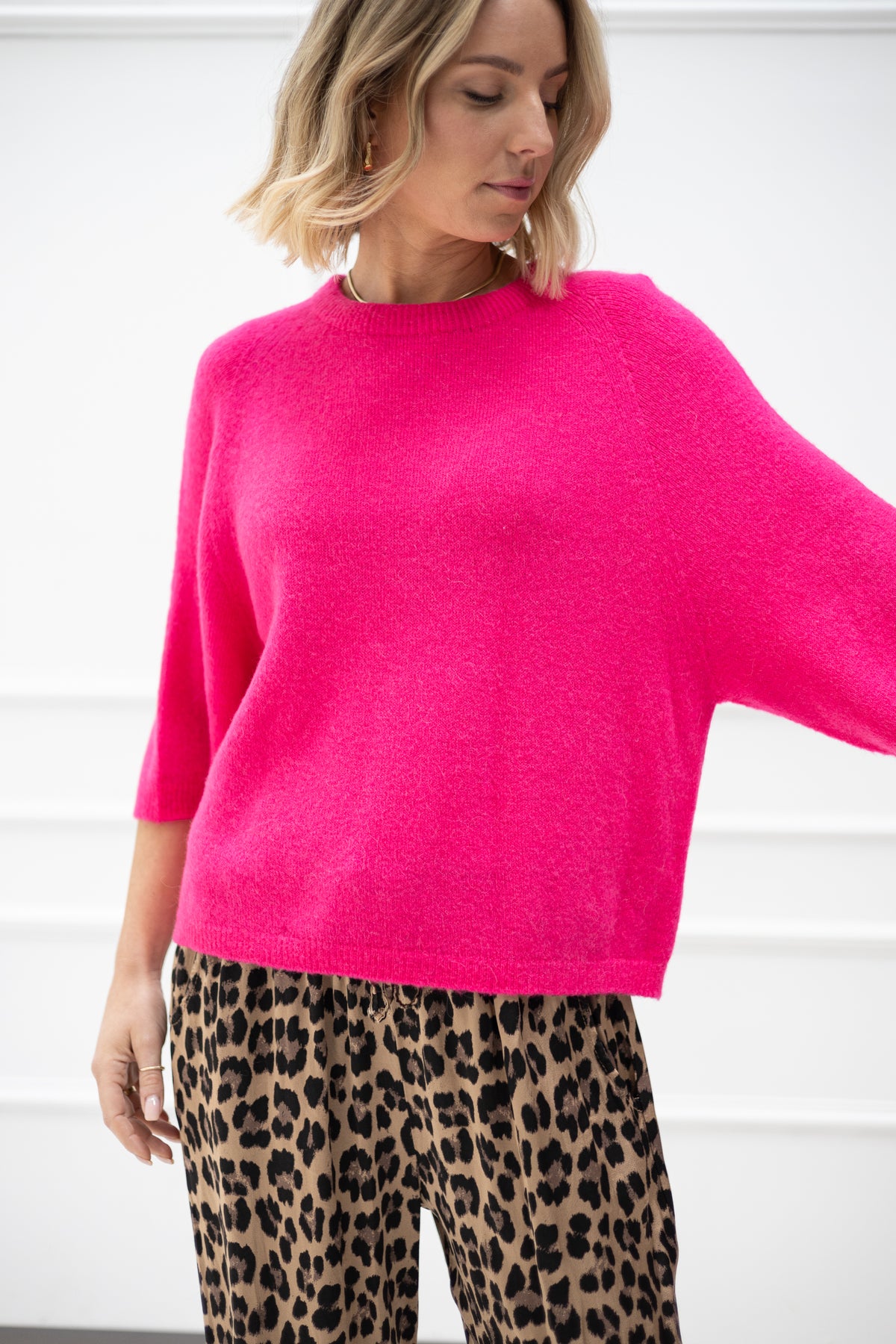 Villa Smilla Pullover Mapple Pink