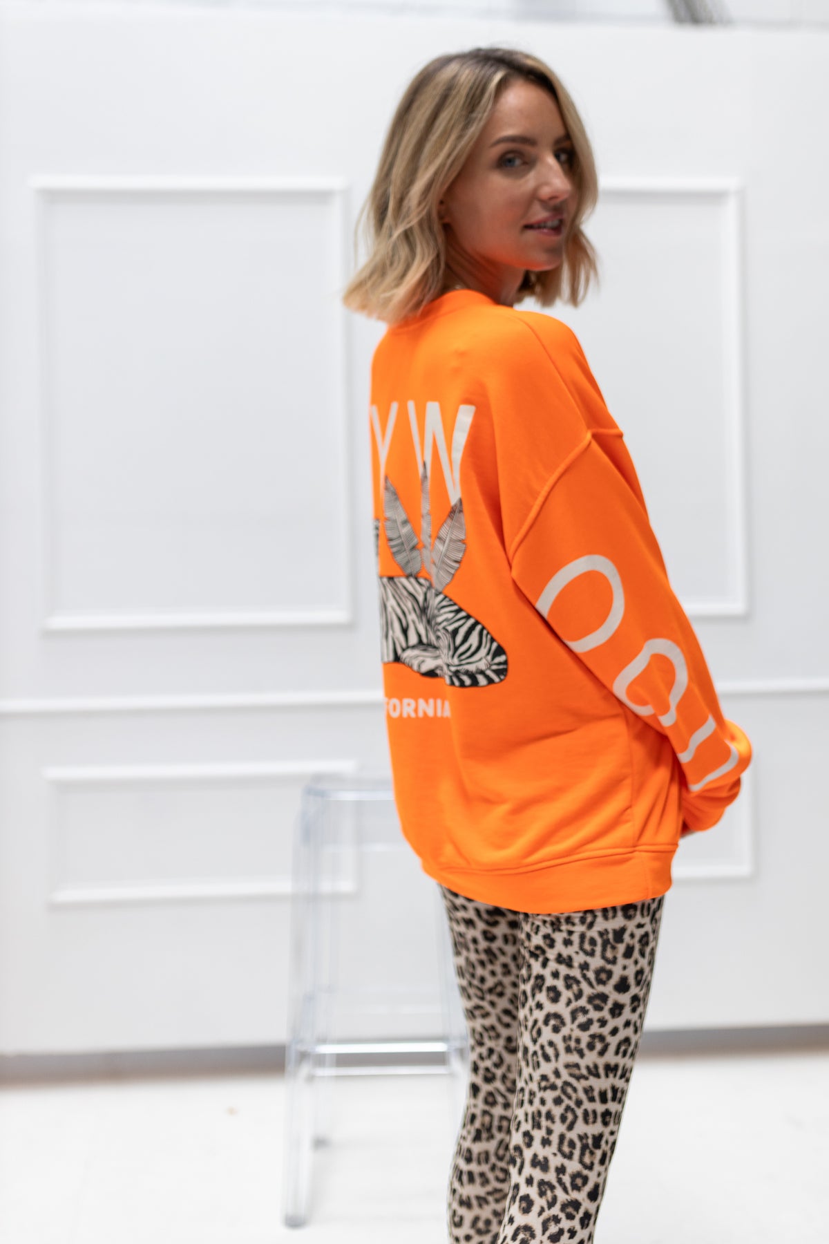 Villa Smilla Sweater California orange