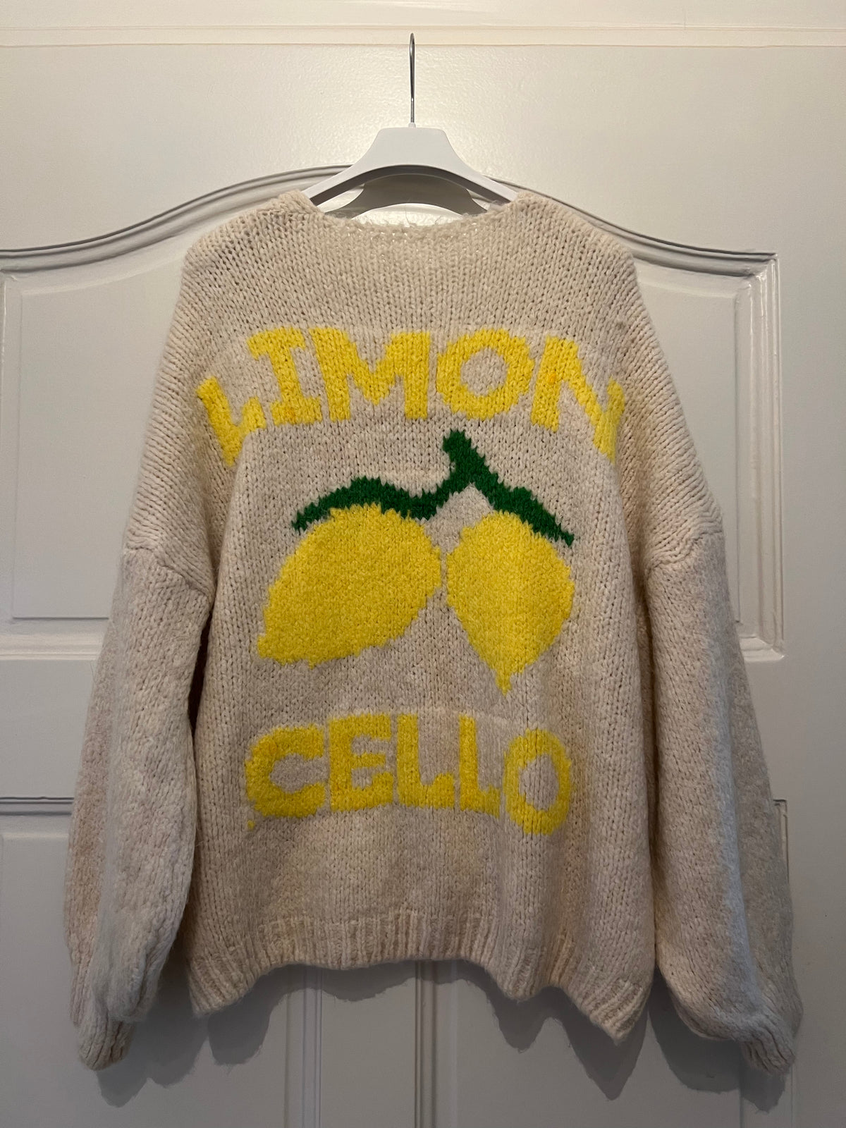 Villa Smilla Strickjacke Limoncello hell