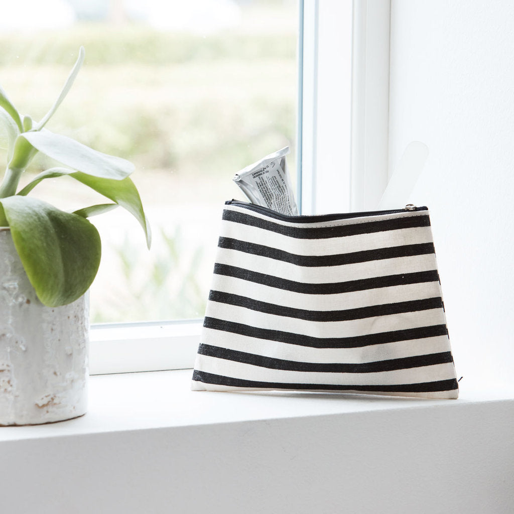 House Doctor Cosmeticbag stripe